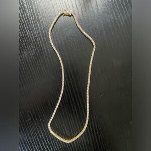 Eugenie Pave Tennis Necklace from Cobblestone Living